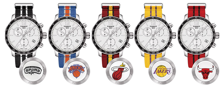 Tissot quickster NBA special collection